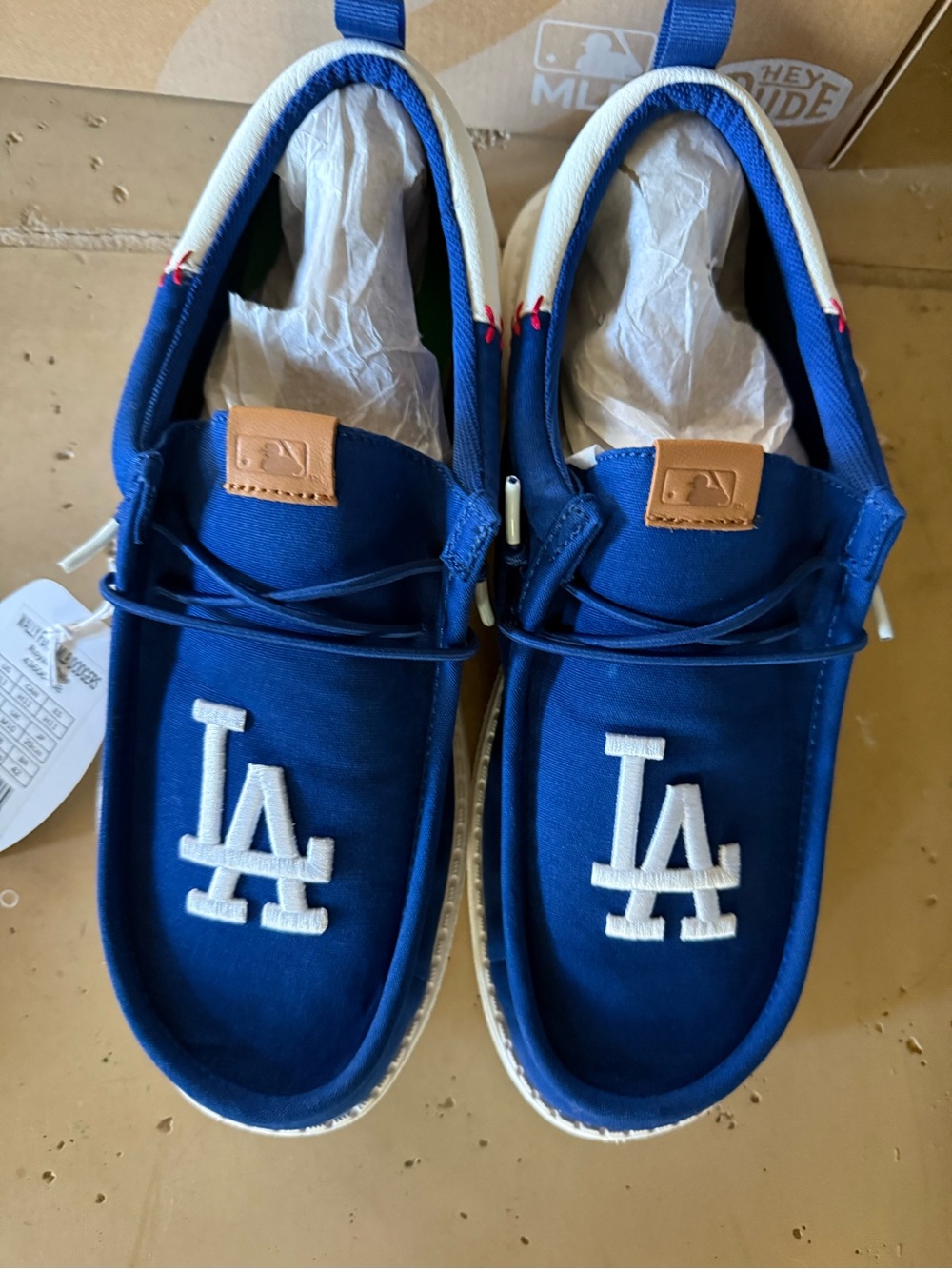 DODGERS MLB Men’s Blue Slip-On